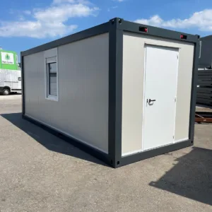 office storage container with personnel door